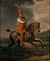 louis philippe then duke of orleans in the uniform of colonel general of hussars